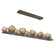 Gem LED Linear Suspension in Flat Bronze (404|PLB0039-0E-FB-B-CA1-L3)