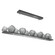 Gem LED Linear Suspension in Matte Black (404|PLB0039-0E-MB-S-CA1-L3)