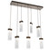 Parallel LED Pendant in Flat Bronze (404|PLB0042-07-FB-CG-C01-L3)