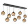 Terra Nine Light Pendant in Matte Black (404|PLB0047-09-MB-OB-C01-E2)