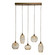 Misto Five Light Pendant in Beige Silver (404|PLB0048-05-BS-OS-C01-E2)