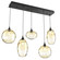 Misto Linear Pendant in Matte Black (404|PLB0048-05-MB-OA-C01-E2)