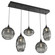Misto Linear Pendant in Matte Black (404|PLB0048-05-MB-OS-C01-E2)