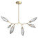 Rock Crystal LED Lantern in Gilded Brass (404|PLB0050-BA-GB-CS-001-L3)