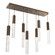 Axis LED Pendant in Flat Bronze (404|PLB0060-07-FB-GC-C01-L3)