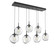 Aster Seven Light Pendant in Matte Black (404|PLB0062-07-MB-C-C01-E2)