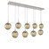 Aster Nine Light Pendant in Beige Silver (404|PLB0062-09-BS-B-C01-E2)