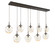 Aster Nine Light Pendant in Flat Bronze (404|PLB0062-09-FB-A-C01-E2)