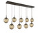 Aster Nine Light Pendant in Flat Bronze (404|PLB0062-09-FB-B-C01-E2)