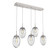 Meteo Five Light Pendant in Beige Silver (404|PLB0063-05-BS-C-C01-E2)