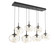 Nebula Seven Light Pendant in Matte Black (404|PLB0064-07-MB-A-C01-E2)