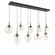 Cosmos Nine Light Pendant in Matte Black (404|PLB0065-09-MB-A-C01-E2)