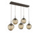 Aster LED Pendant in Flat Bronze (404|PLB0066-05-FB-GB-C01-L1)