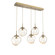 Aster LED Pendant in Gilded Brass (404|PLB0066-05-GB-FA-C01-L1)