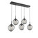 Aster LED Pendant in Matte Black (404|PLB0066-05-MB-GS-C01-L1)