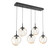 Aster LED Pendant in Matte Black (404|PLB0066-05-MB-ZA-C01-L1)