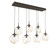 Aster LED Pendant in Flat Bronze (404|PLB0066-07-FB-FA-C01-L3)