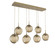 Aster LED Pendant in Gilded Brass (404|PLB0066-07-GB-GB-C01-L3)