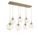 Aster LED Pendant in Gilded Brass (404|PLB0066-07-GB-ZA-C01-L1)