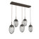 Meteo LED Pendant in Flat Bronze (404|PLB0067-05-FB-FS-C01-L1)