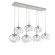 Nebula LED Linear Pendant in Beige Silver (404|PLB0068-07-BS-ZC-C01-L3)