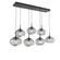 Nebula LED Linear Pendant in Matte Black (404|PLB0068-07-MB-ZS-C01-L3)
