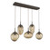 Cosmos LED Linear Pendant in Flat Bronze (404|PLB0069-05-FB-FB-C01-L3)