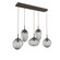 Cosmos LED Linear Pendant in Flat Bronze (404|PLB0069-05-FB-FS-C01-L3)