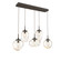 Cosmos LED Pendant in Flat Bronze (404|PLB0069-05-FB-GA-C01-L1)
