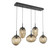 Cosmos LED Linear Pendant in Matte Black (404|PLB0069-05-MB-ZB-C01-L3)