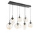 Cosmos LED Linear Pendant in Matte Black (404|PLB0069-07-MB-GA-C01-L3)