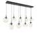 Cosmos LED Linear Pendant in Matte Black (404|PLB0069-09-MB-ZA-C01-L3)