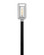Republic LED Post Top or Pier Mount Lantern in Satin Nickel (13|1001SI)