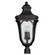 Trafalgar LED Post Top or Pier Mount Lantern in Museum Black (13|1311MB)