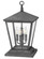 Trellis LED Post Top/ Pier Mount in Aged Zinc (13|1437DZ)