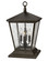 Trellis LED Pier Mount in Regency Bronze (13|1437RB-LV)