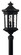 Raley LED Post Top/ Pier Mount in Museum Black (13|1601MB-LL)