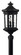 Raley LED Post Top or Pier Mount Lantern in Museum Black (13|1601MB-LV)