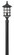 Freeport LED Post Top or Pier Mount Lantern in Black (13|1801BK)
