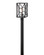 Brixton LED Post Top or Pier Mount in Black (13|18371BK)