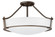 Hathaway LED Semi-Flush Mount in Olde Bronze (13|3221OB-WH)