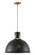 Argo LED Pendant in Satin Black (13|3483SK)