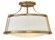 Charlotte LED Semi-Flush Mount in Brushed Caramel (13|3522BC)