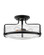 Harper LED Semi-Flush Mount in Black (13|3643BK-CS)
