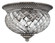 Plantation LED Flush Mount in Polished Antique Nickel (13|4102PL)