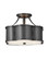 Chance LED Semi-Flush Mount in Blackened Brass (13|4443BLB)