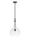 Ziggy LED Pendant in Black (13|4457BK-CL)