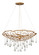 Laguna LED Chandelier in Burnished Gold (13|45304BNG)