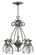 Plantation LED Chandelier in Polished Antique Nickel (13|4885PL)