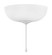 Light Kit with Glass Bowl LED Fan Light Kit in Appliance White (13|930005FAW-WF)